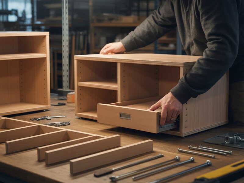 Подгонка мебельной фурнитуры Blum и Hettich